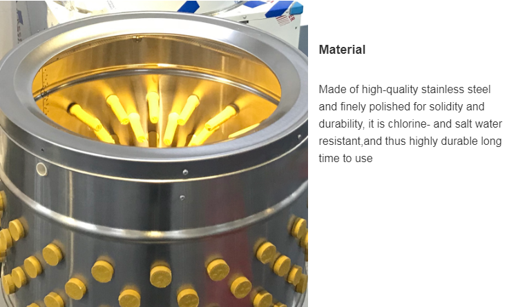 Automatic Chicken Depilator Bird Plucking Machine