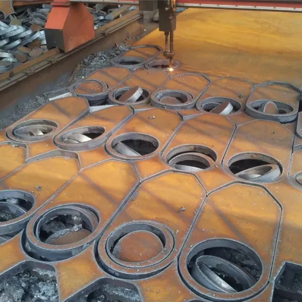 Steel plate processing equipment