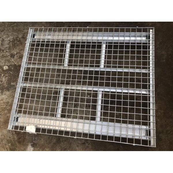 Heavy Duty Industrial Stackable Wire Mesh Pallet Cage Foldable Steel Mesh Box