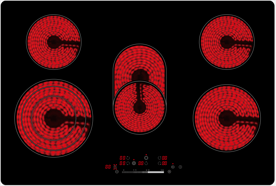 77CM ceramic hob ,GS,