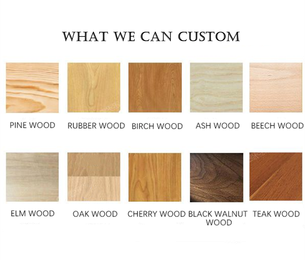 Handmade Wooden Restaurant Chair with Custom Size and Optinal Colors