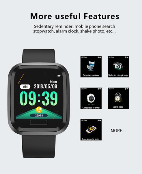 Touch Screen Digital Smart Wrist Watch