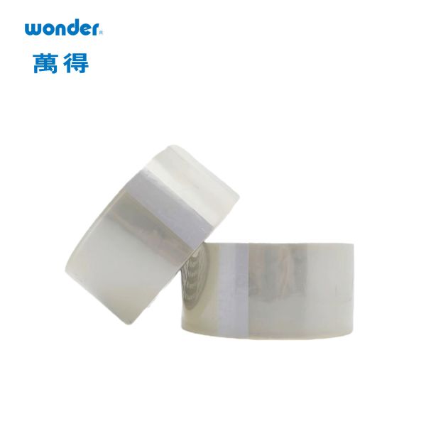 Yellowing Resistant BOPP Packaging Tape 50mm Width Clear Crystal