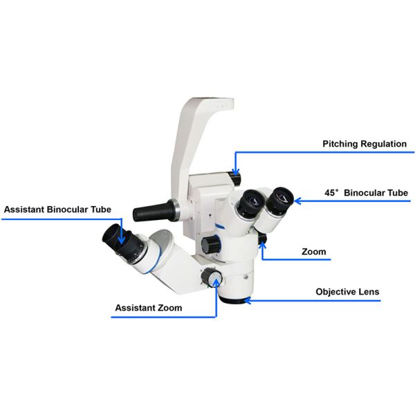 Manual Surgical Operating Microscope 3 Step 6x10x16x 6 Functions For Ophthalmology A41.1932