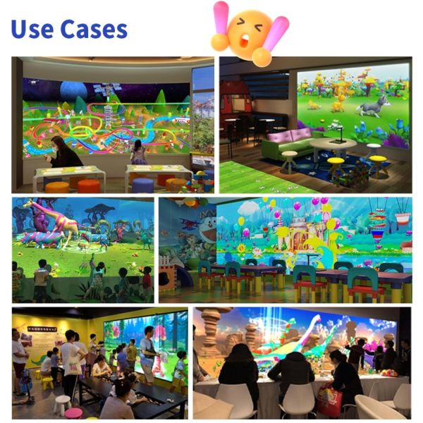 Corporate Wellness Zone Using Interactive Coloring Wall for Movement Breaks