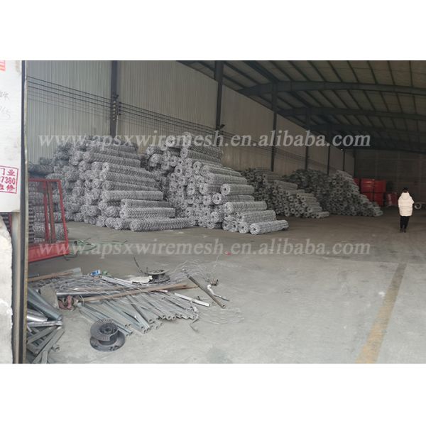 8x10cm Gabion Box Hexagonal Hole Galvanized Anticorrosive