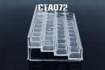 36 Holes 24mm Acrylic Cosmetic Bottle Display Lipstick Stand Holder