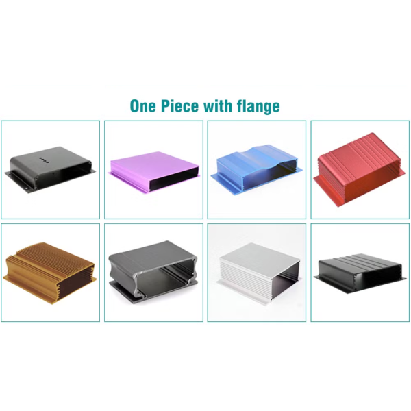 OEM Customized Aluminum Extruded Enclosure Junction Box for Electronic Device