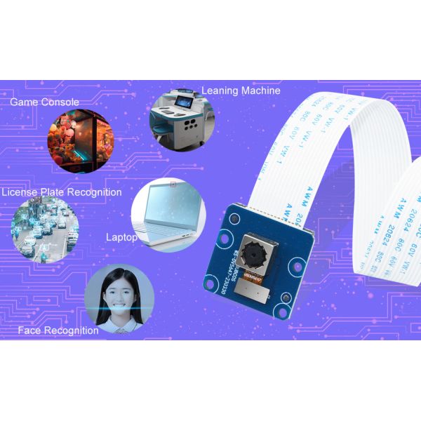 5MP Raspberry Pi Camera Module FF MIPI CSI CMOS Sensor OV5647 Camera Module For DIY Projects