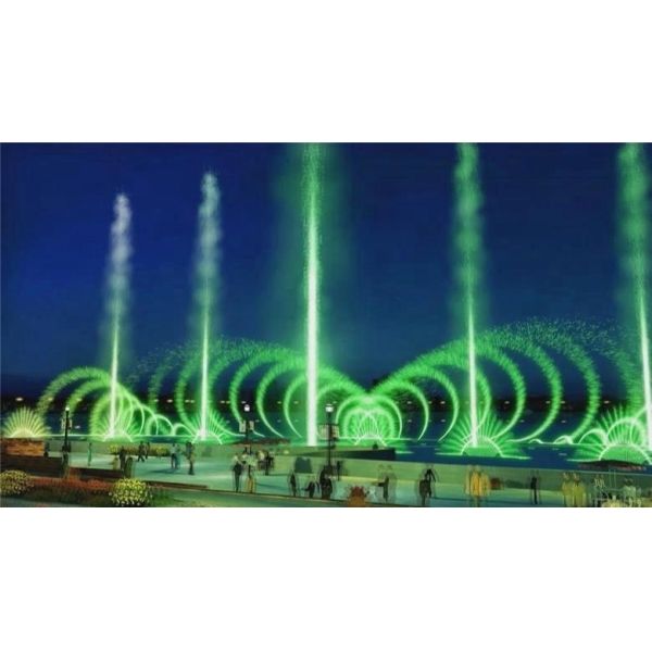 Large water dancing speakers for changeable digital swing water fountain