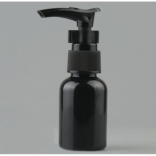 PET Cosmetic Lotion Pump Bottle With Clip Lock
