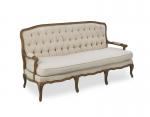 Dubai Antique Solid Wood Frame linen fabric Sofa and party rent Furniture Living