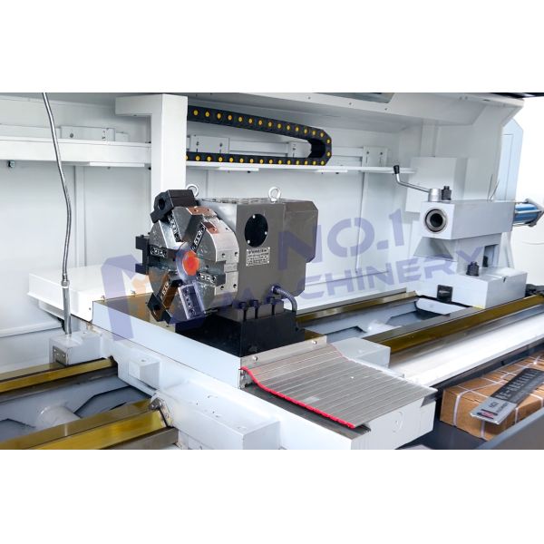 1000-5000mm CK6180 Flat Bed CNC Lathes And Turning Machines For Metal
