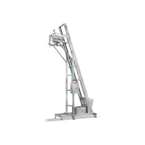Buy cheap Stainless Steel Hopper Single Bucket Elevator Conveyor from wholesalers
