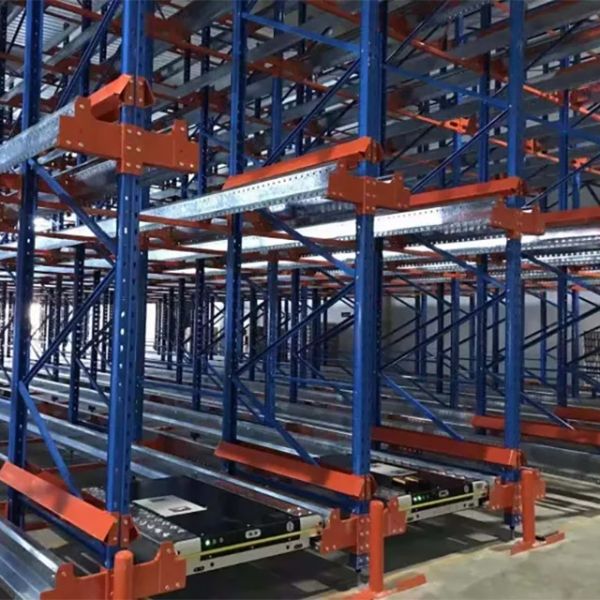 Cold Storage Radio Shuttle Rack Freezer Warehouse Pallet Racking System Subzero Temperature Stable Operation