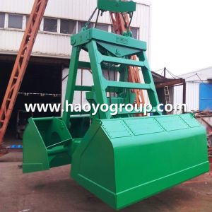 6~12m3 HAOYO low height wireless radio remote controlled grabs