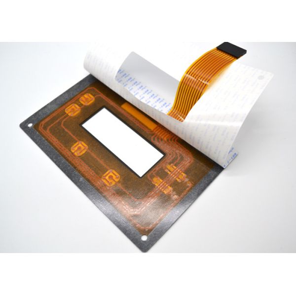 Embossed Metal Dome FPC Membrane Switch With Protective Film On Surface