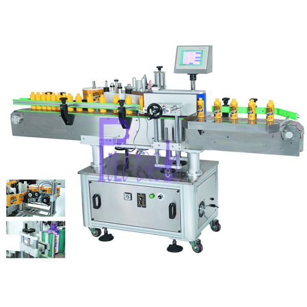 1800bph single side Adhesive labeling machine for small round bottle