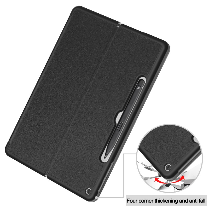 Precision Custom Fit Flip Protective Cover for Microsoft Surface Pro 12 12 Inch Built-In Stylus Holder Shockproof Stand Case