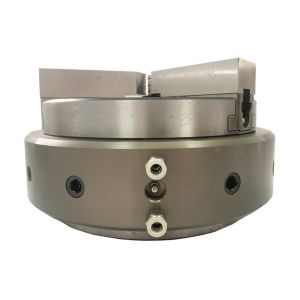 Front Mounted Pneumatic 3 Jaw Chuck Big Hole Diameter