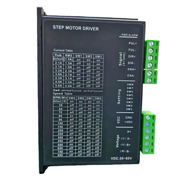 2-Phase Open-loop DM542/DM542-IO Stepper Motor Driver 32-bit DSP 1.0-4.2A DC 24-80V For Nema23 57mm Stepper Motor