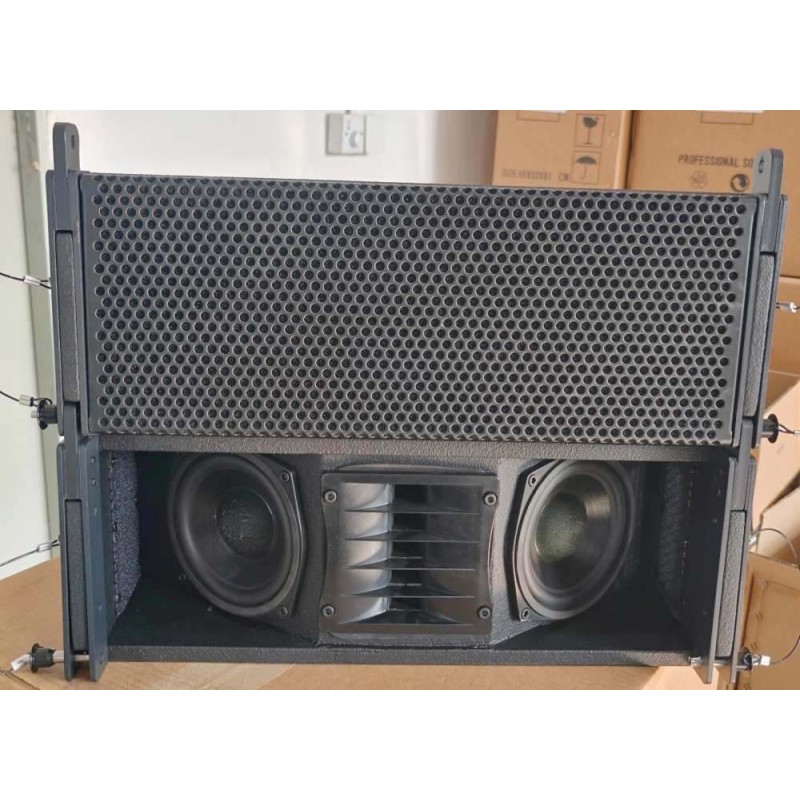 Mini Portable Dual Indoor Conference Speaker Line Array 5 Inch 200w