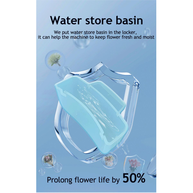 Self Service Cooling Fresh Bouquet Flower Vending Machine