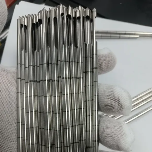 Premium Stainless Steel Three-Edged Capillary Needle for Precision Use