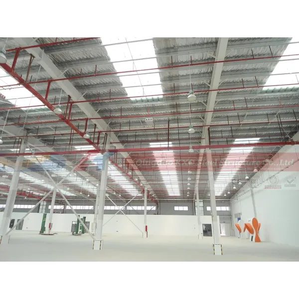 Prefabricated Engineered Light Steel Structure Industrial Manufacturing Services Warehouse