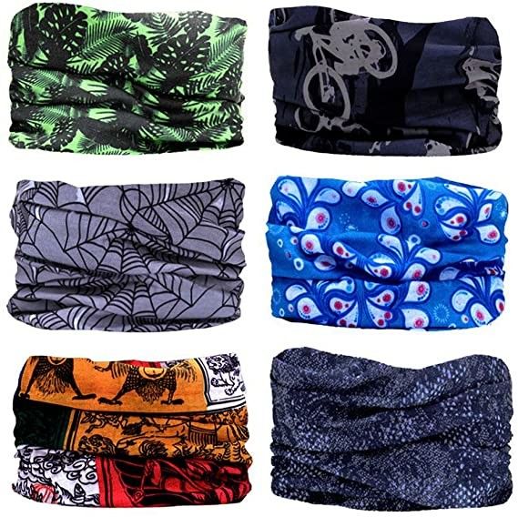 Outfit Extra Large Boys Men Beard Plain Bandanas