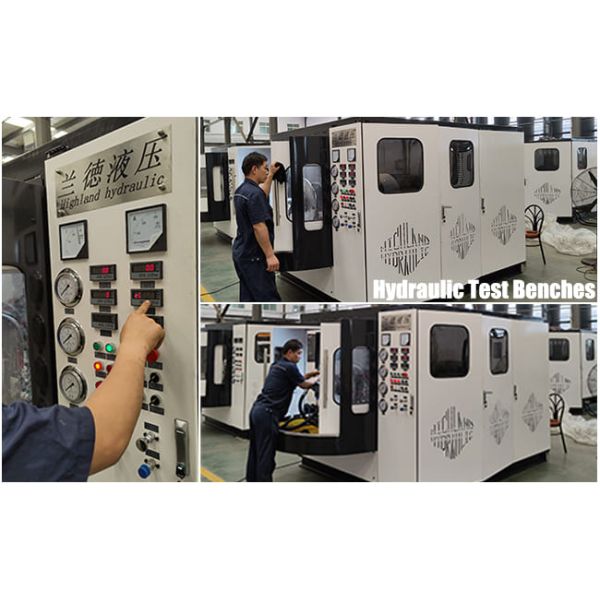 Ship Hydraulic Test Machine Ship Hydraulic Test Machine Customization 500 L/Min Flow Rate HIGHLAND Testing Equipment