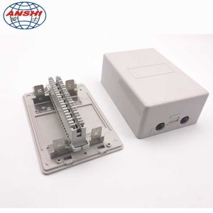 Network Cable Distribution Box 10/20/30 Pair Telephone Module Surface Mounting