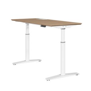 Buy cheap Melamine Board Materials Standing Table Electric Height Adjustable Computer Desk product