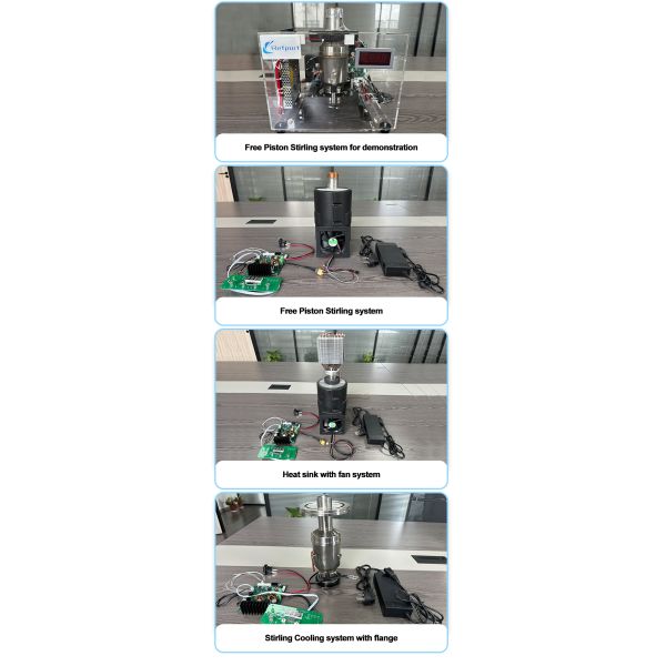 Single-Temperature Stirling Cooling Technology 3- -145c Supper Cooling Compressor