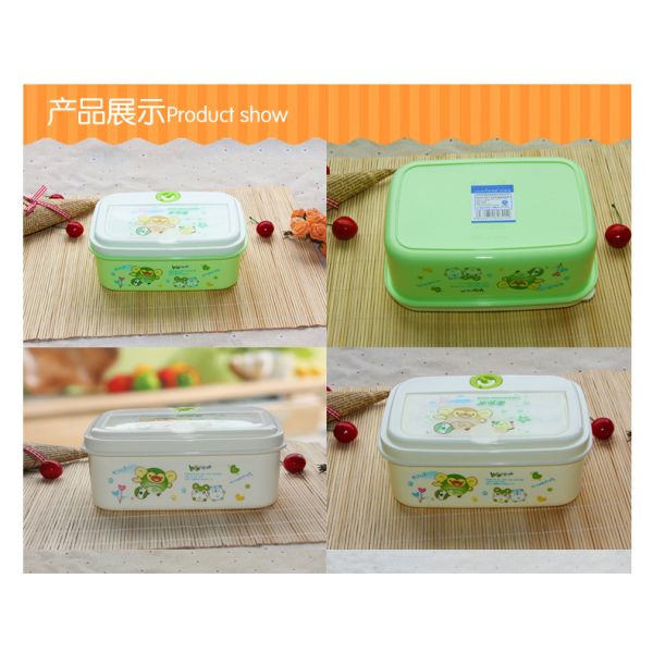 960ml Reusable Plastic Lunch Containers , Reusable Meal Prep Containers