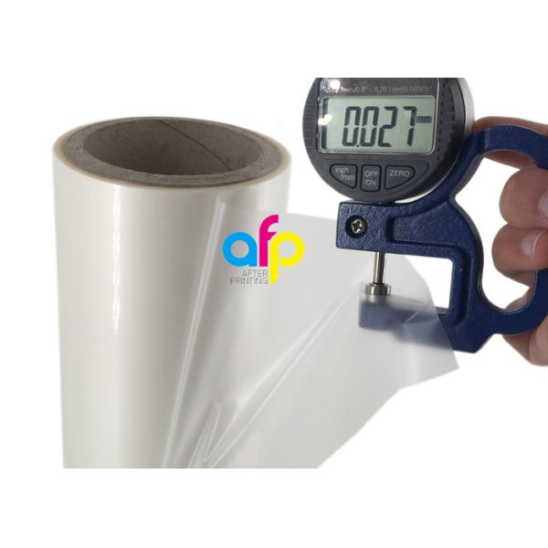 BOPP Anti Scratch Matte Thermal Lamination Film Multiple Sizes
