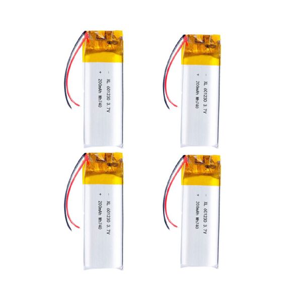 601230 3.7V 200mAh Li-Polymer Battery for POS Machine / Bluetooth Device