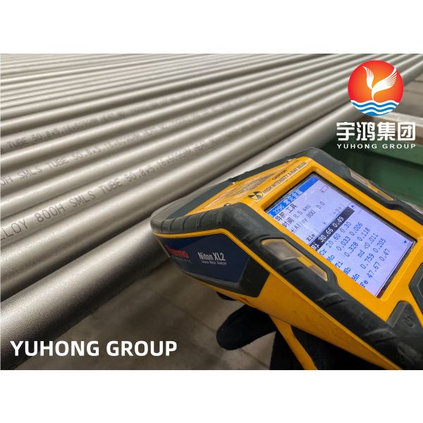 ASME SB407 Incoloy 800H / UNS N08810 Nickel Alloy Steel Seamless Tube