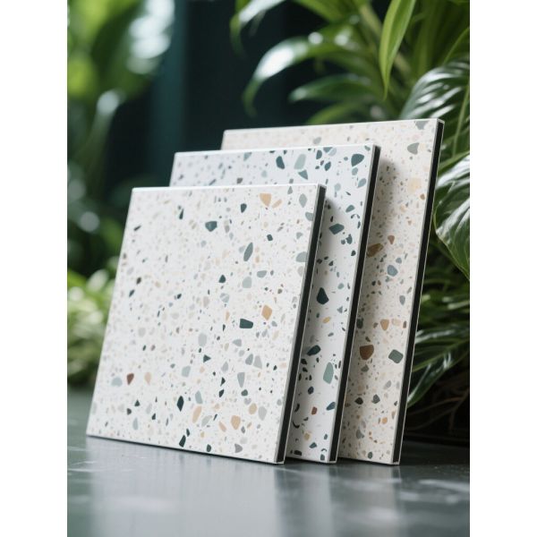 Durable PVDF Aluminum Composite Panel With Fluorocarbon Stone Coating Standard Size For Dry Hanging Of External Walls