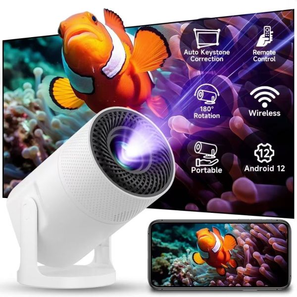 J2 720P Mini Projector showing compact design