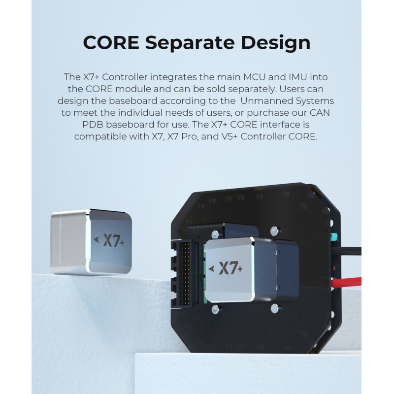 Original CUAV X7+ Drone Ardupilot Boat Flight Controller Open Source Marine Ardupilot for Agricultural Drones