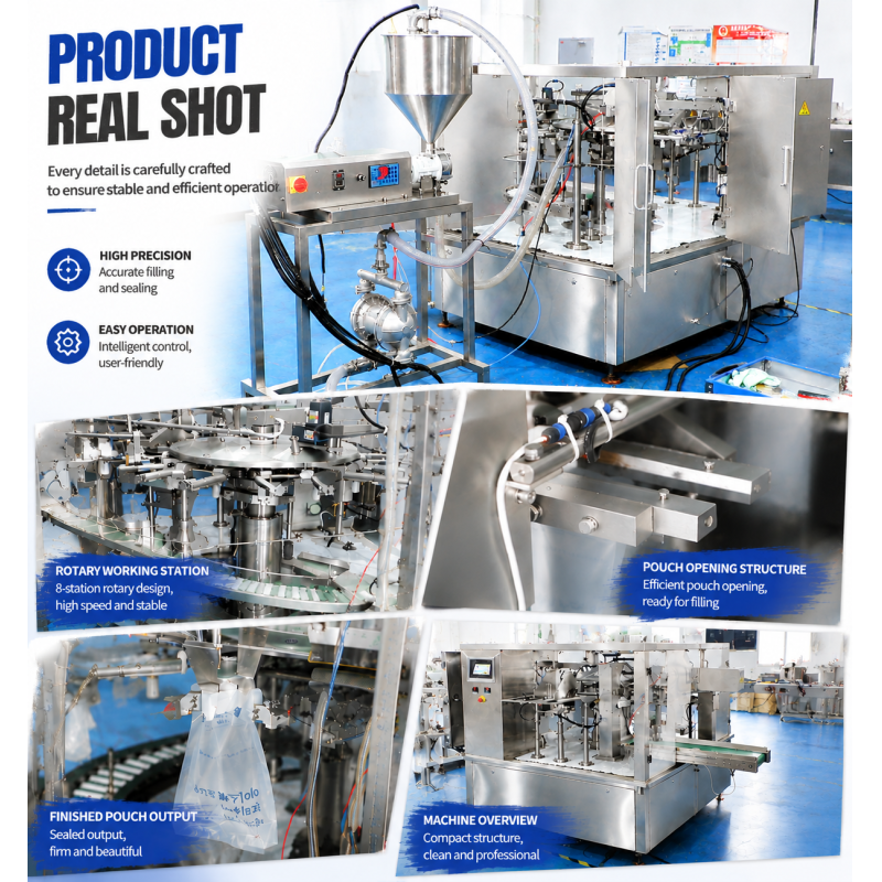 Automatic Liquid Premade Pouch Packing Machine