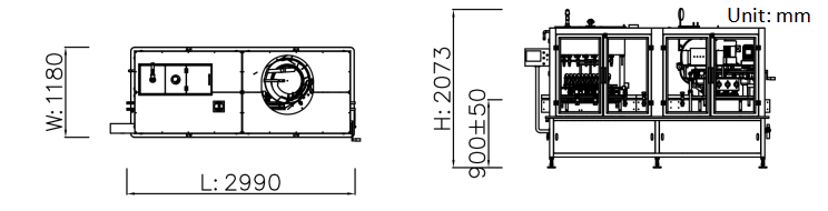 GX-16-6B Integrated Filling & Capping Machine