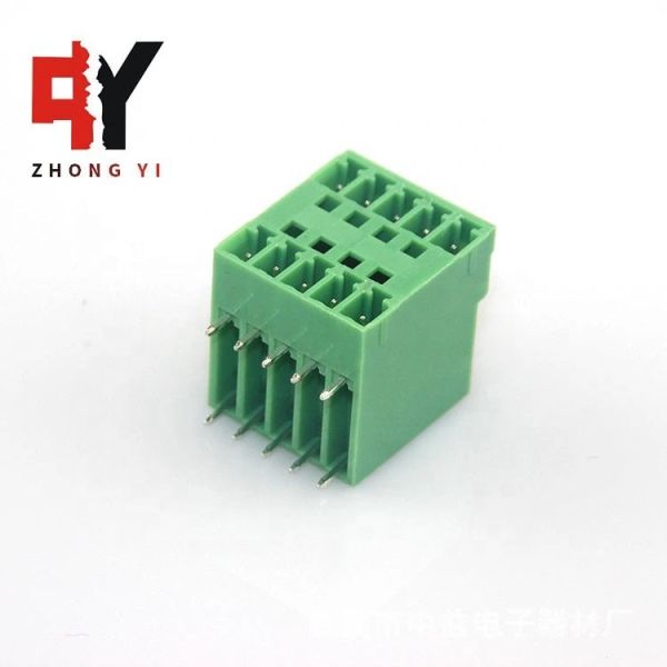 HQ15EDGRH Plug In Terminal Block 3.5mm 3.81mm PA66 Degson Cross