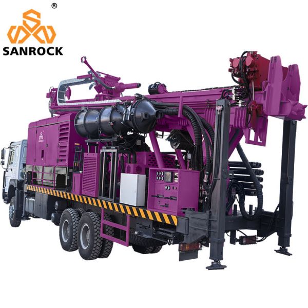 Truck Mounted Water Well Drilling Rig Geological Exploration Reverse Circulation Drilling Machine