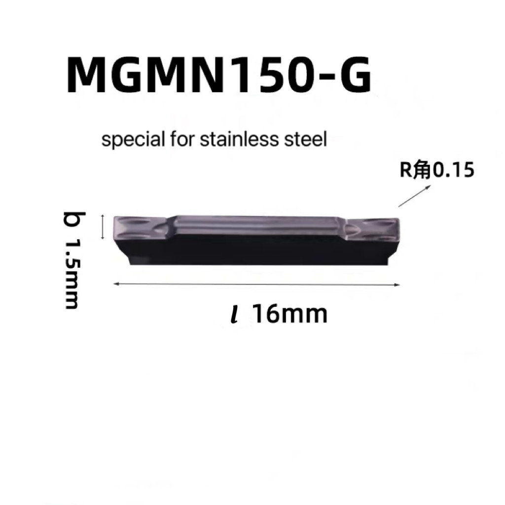 Mgmn150-G Tungsten Carbide Insert Bit Turning Milling Threading Grooving