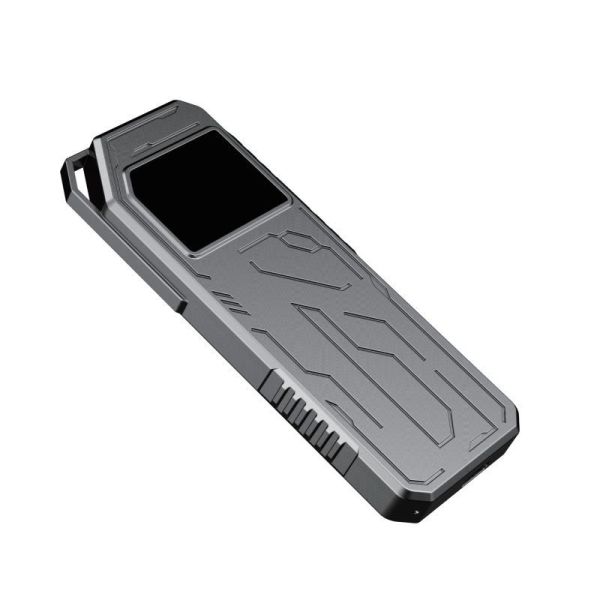 Custom Front Logo Pervious to Light M. 2 SSD Mobile SSD Pssd Supports SATA and Mvne Protocols5gbps/10gbps Transmission Rate