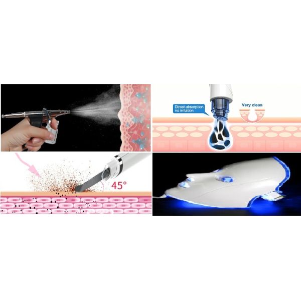 PDT Mask Oxygen Jet Peel Machine For Facial Lifting Whitening