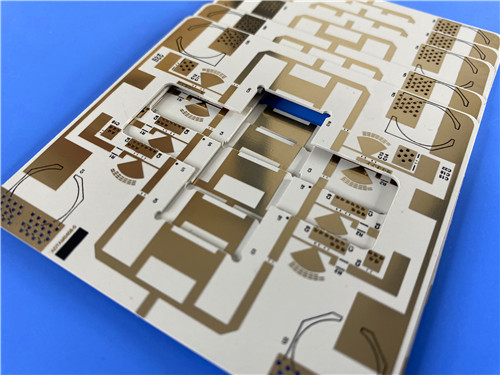 TP440 DK value 4.4 High-Frequency Thermoplastic PPO/Ceramic Laminate material & Custom 2-Layer bare copper PCB with low-temperature range -100°C to