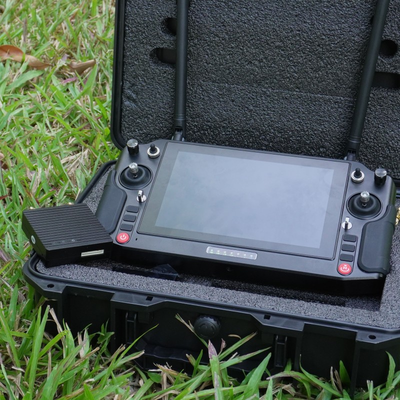 All-in-One Drone Ground Station Video/Data/RC/Handheld Integration Real-Time /